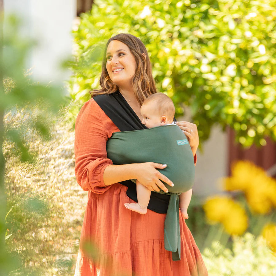 Moby Easy Wrap Carrier - Olive