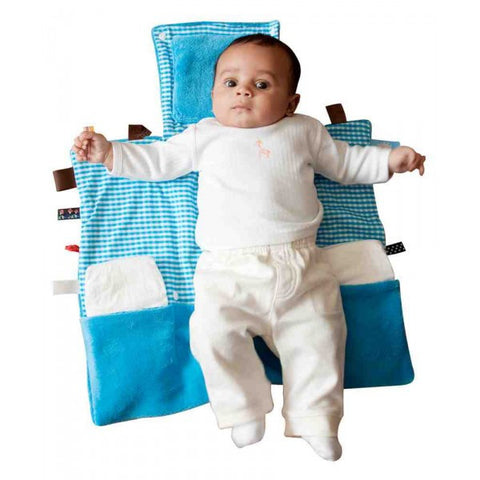 Snoozebaby Changing Pad - Easy Changing (Dolphin Blue) | Little Baby.