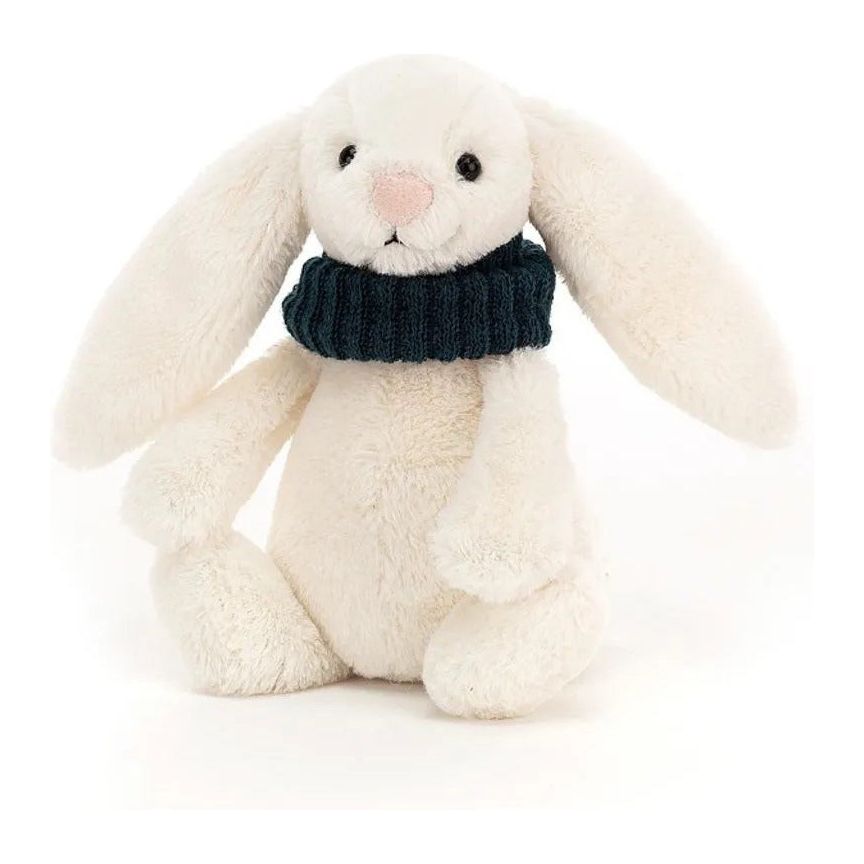 Jellycat Bashful Snug Bunny Teal | Little Baby.