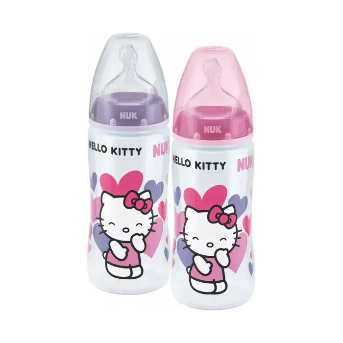 NUK Hello Kitty Twin 300ml PP Bottle Set