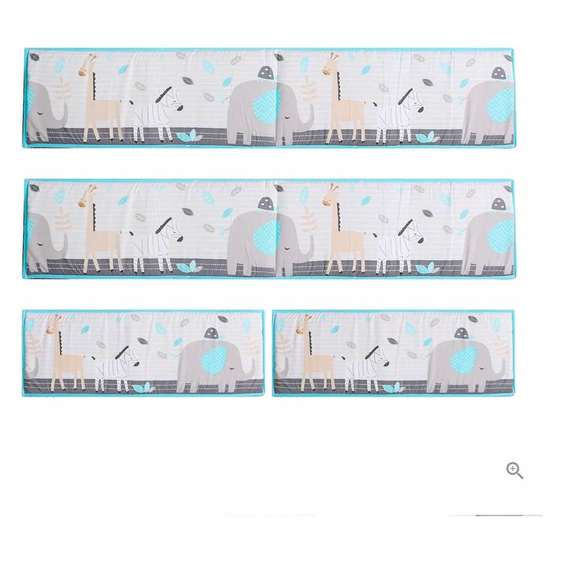 Palette Box 8-Pieces Bedding Set – Grey Party Zoo