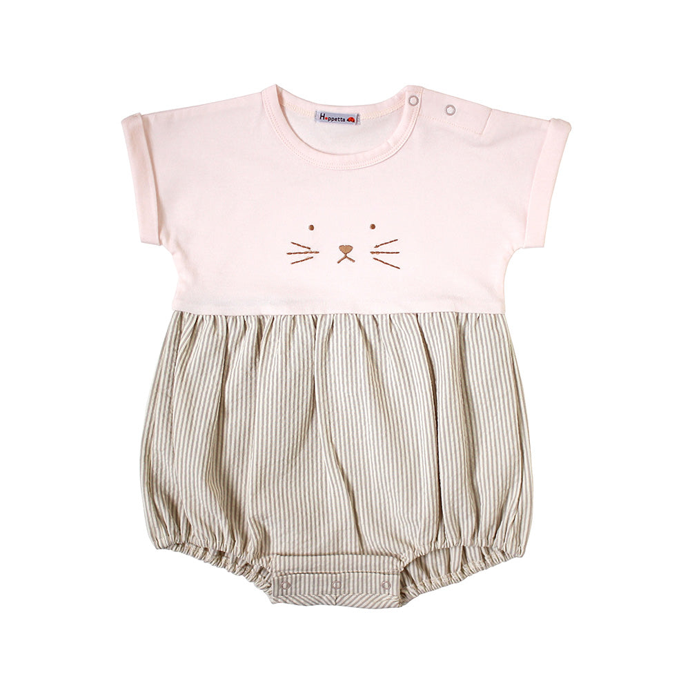 Hoppetta Animal Romper - Pink | Little Baby.