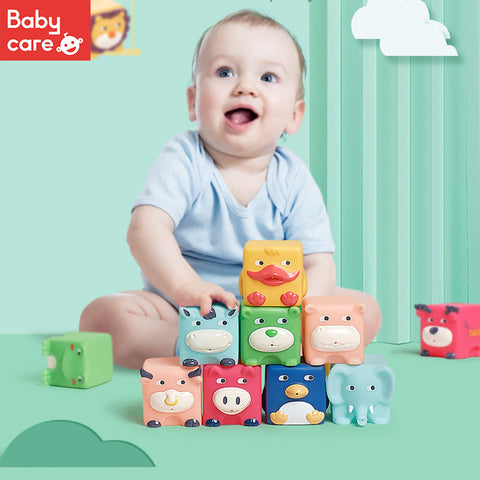 Bc Babycare Animal Squeeze & Stack Block