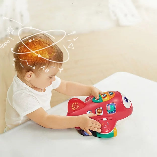 Bc Babycare Bump & Go Toys - Plane | Little Baby.