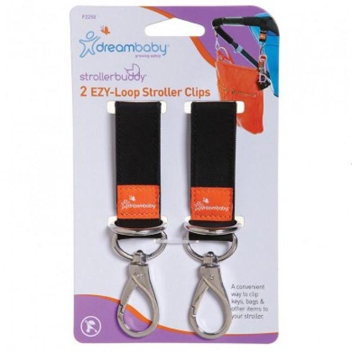 Dreambaby Ezy-Loop Stroller Hooks 2pc DB02258 | Little Baby.