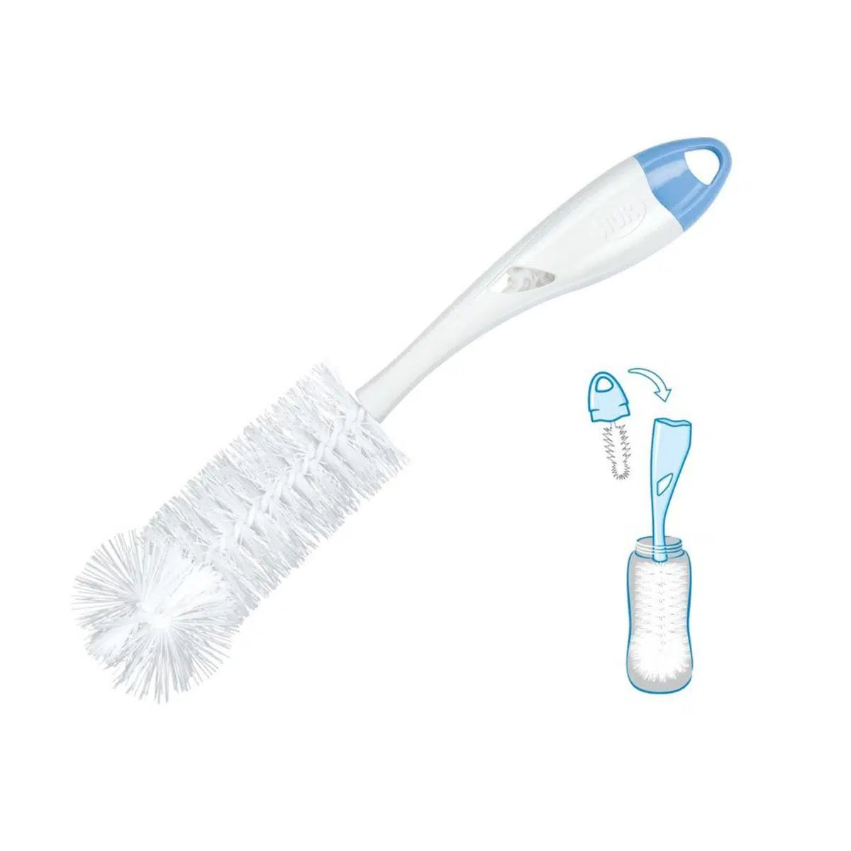 NUK Bottle/Teat Brush Set 2 in 1