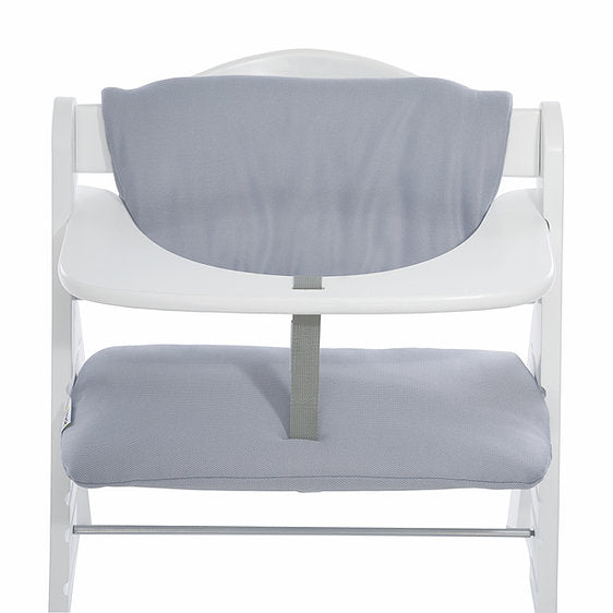 Hauck Highchair Cushion Deluxe For Alpha+ (Stretch Grey) | Little Baby.