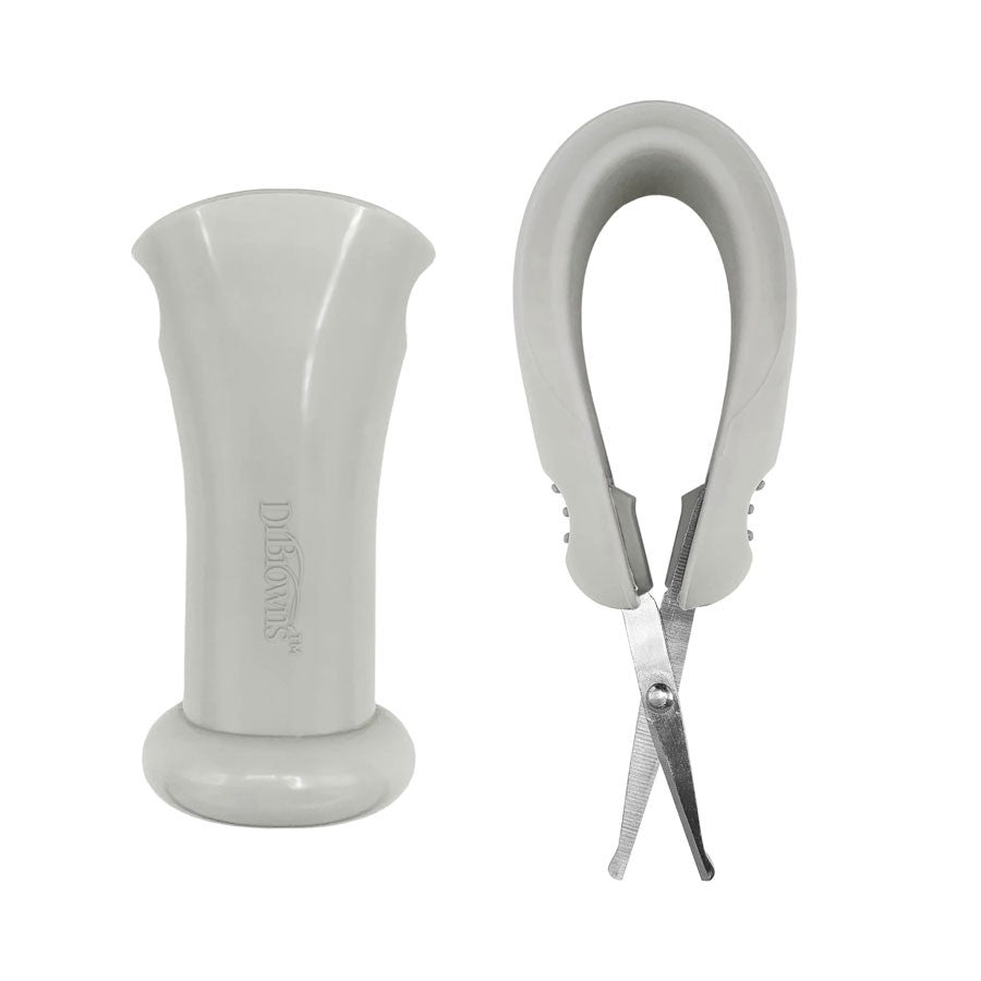 Dr. Brown’s Safe Squeeze Nail Scissors w Case