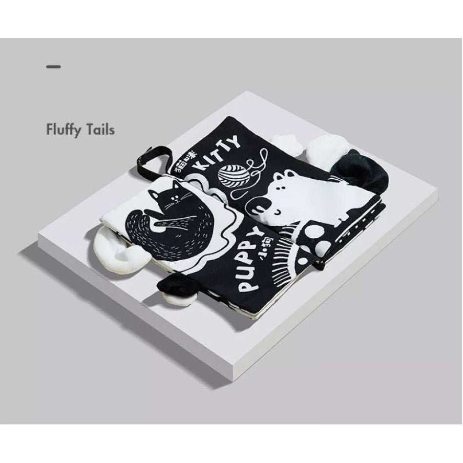 Bc Babycare Animal Tails Cloth Book | Little Baby.