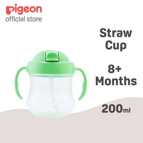 Pigeon MagMag Straw Cup (for 8 months onwards) Green | Little Baby.