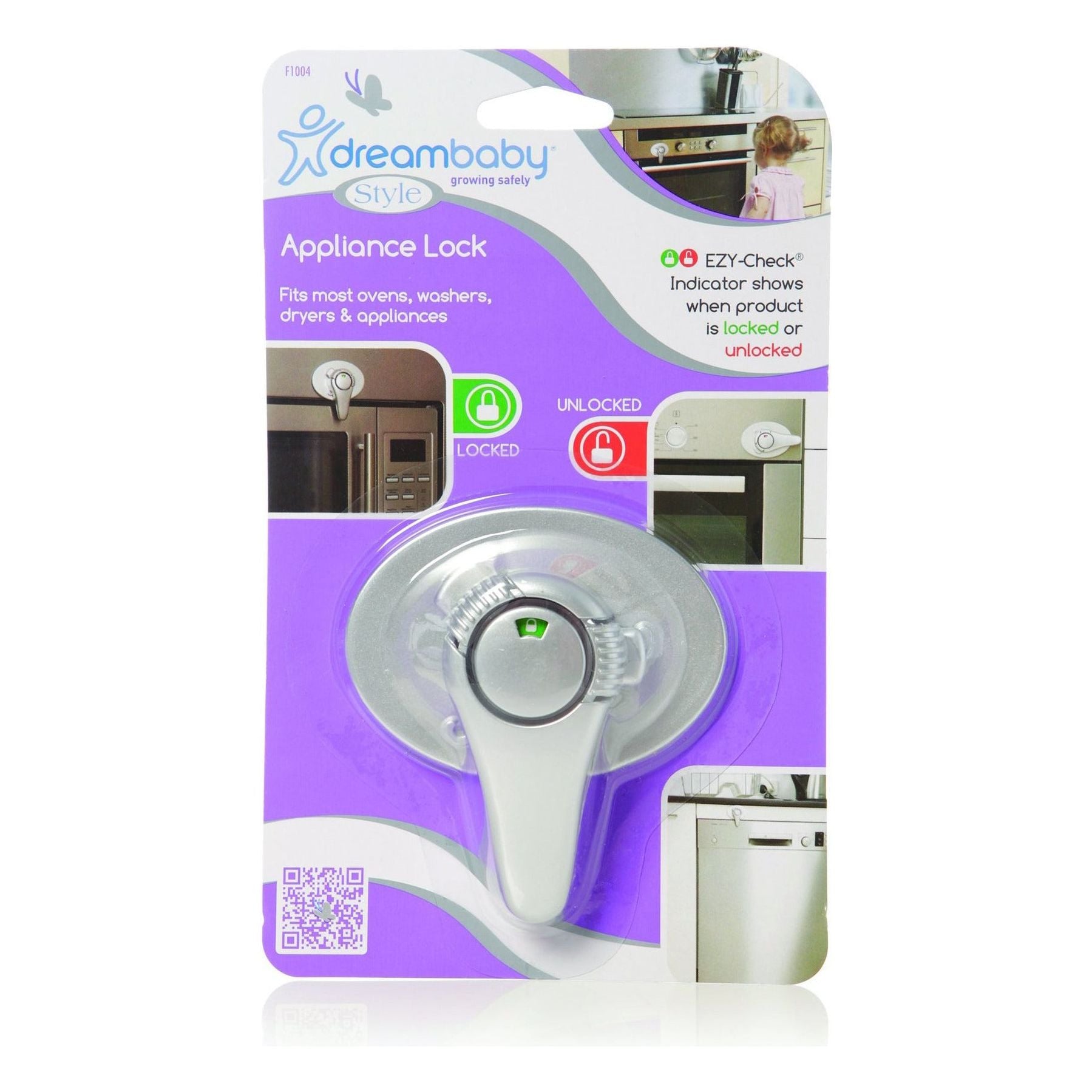 Dreambaby Swivel Appliance Latch - Silver DB01004 | Little Baby.