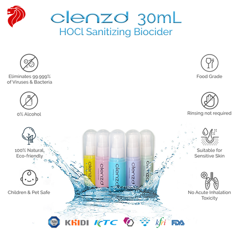 Clenzd Sanitizing Spray 30ml | Little Baby.
