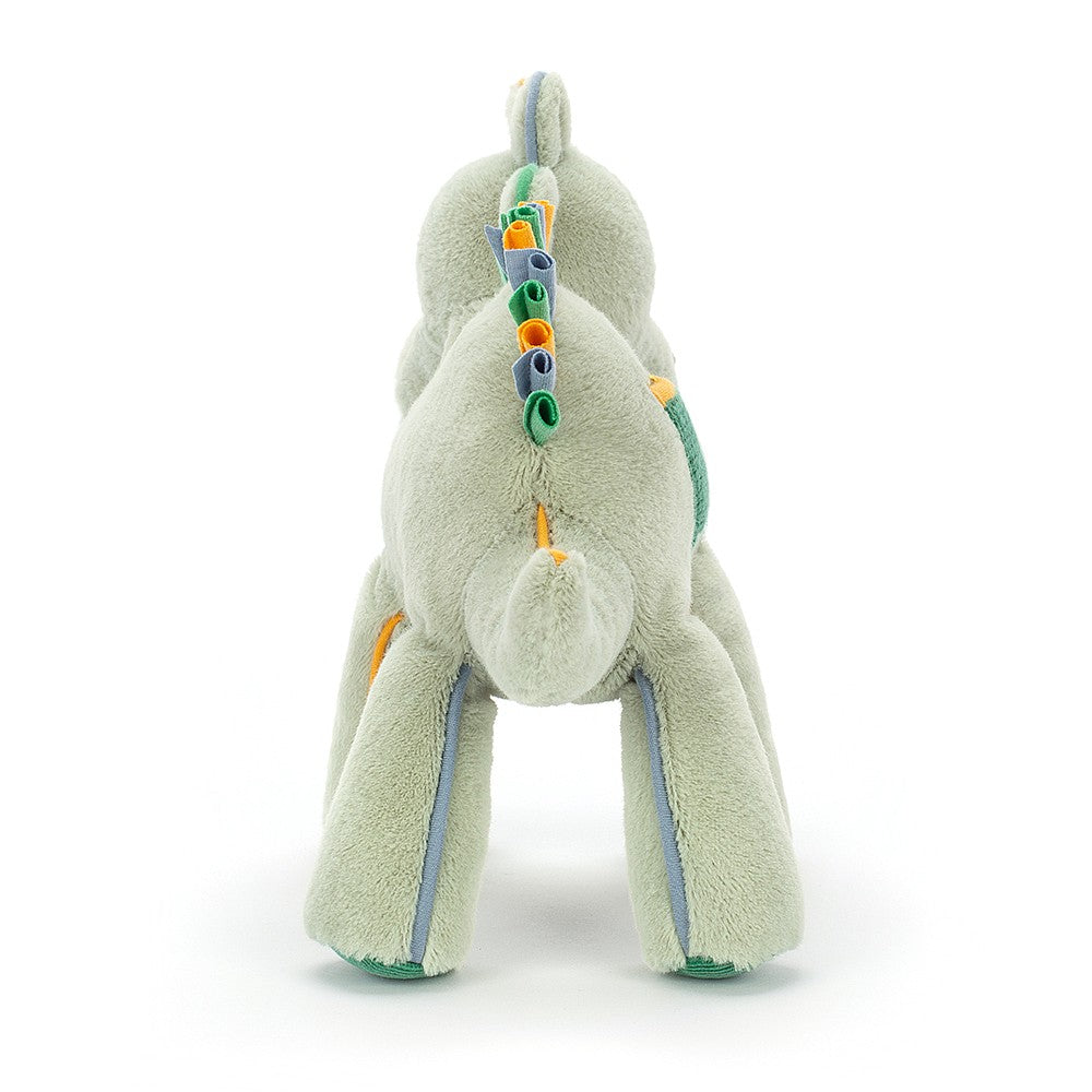 JellyCat Peek-a-Boo Dino Activity Toy - H20cm
