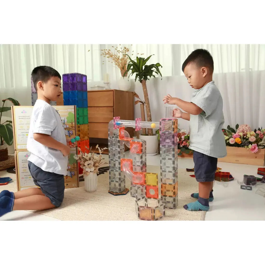 SparksMag Marble Run 118 Pcs
