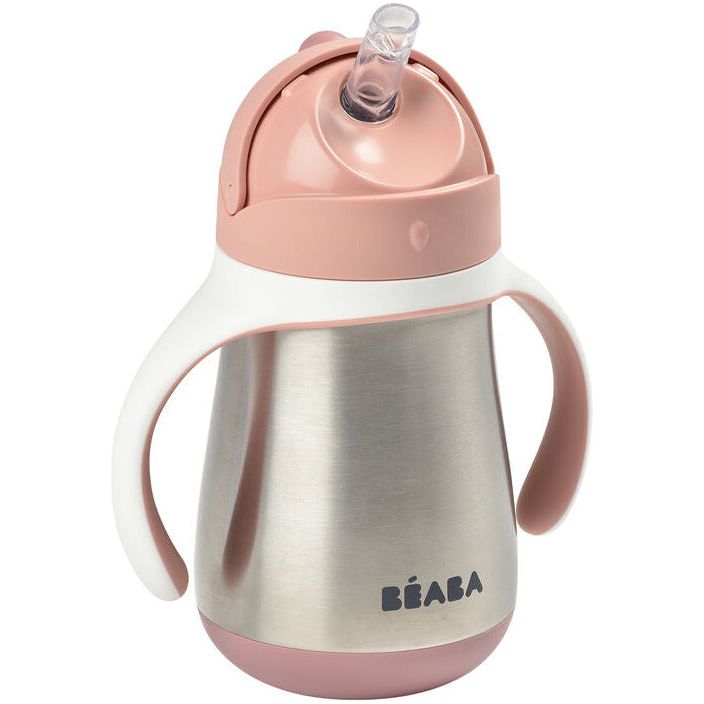Beaba Stainless Steel Straw Cup 250ml (Assorted Colours)