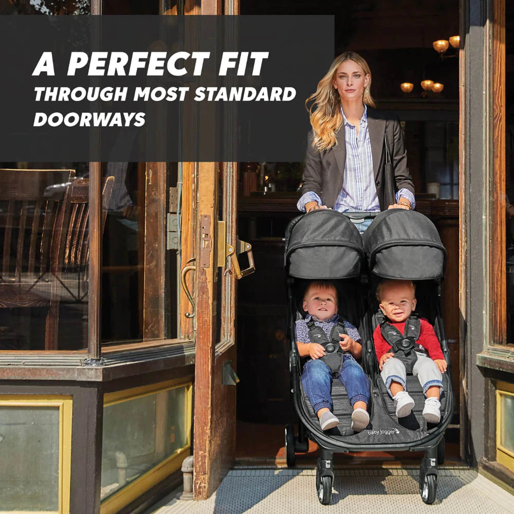 Baby Jogger City Tour 2 Double Stroller - Pitch Black