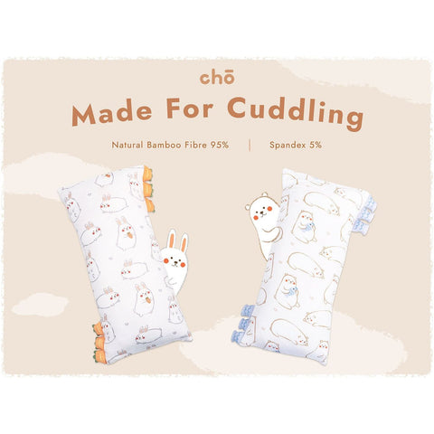 Cho Snuggy Buddy Pillow: Momo Bunny