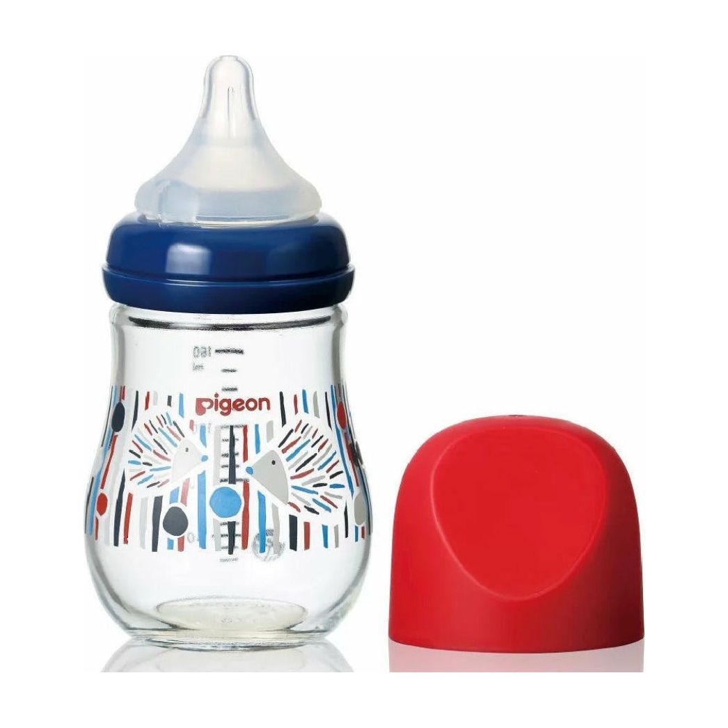 Pigeon SofTouch™ My Precious Glass Nursing Bottle Hedgehog 160ml