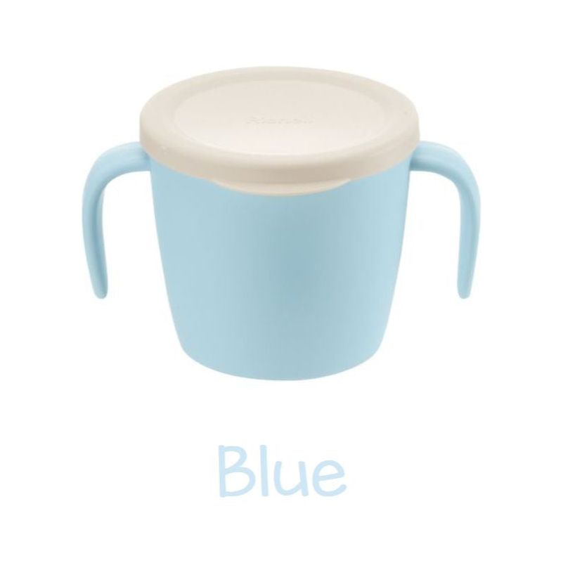 Richell TLI Stainless Steel Two Handle Cup