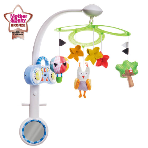 Taf Toys MP3 Stereo Owl Mobile | Little Baby.