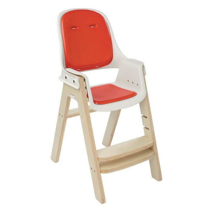 Oxo Tot Sprout High Chair - Orange/Birch | Little Baby.