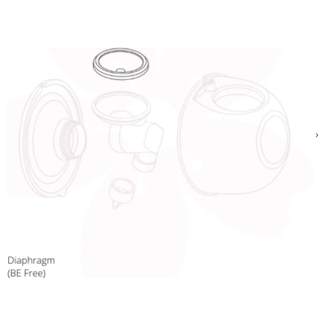 Baby Express Breast Pump Spare Parts (Be Free)