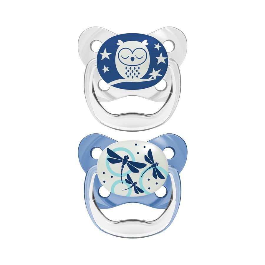 Dr. Brown’s PreVent Pacifiers Twin Pack (Assorted Designs)