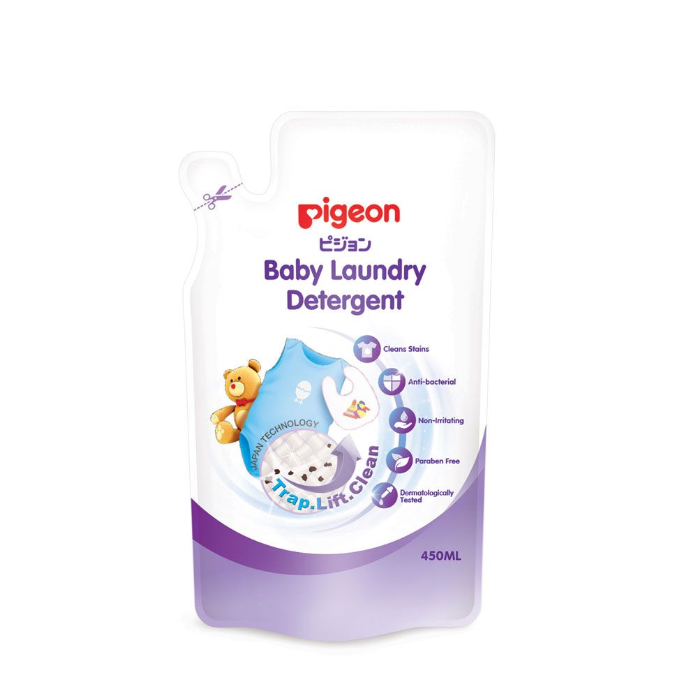 Pigeon Baby Laundry Detergent (Economical) - Refill 450ml | Little Baby.