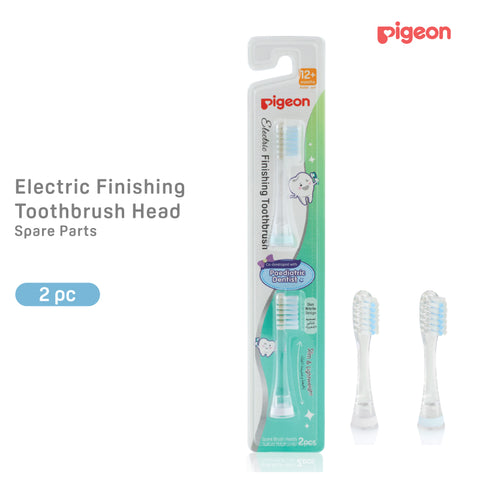 Pigeon Electric Finishing Toothbrush (Spare Brush Heads) x2