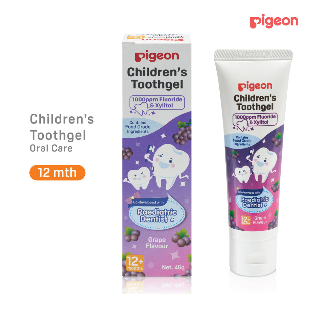 Pigeon Children's Toothgel Grape 45g x3