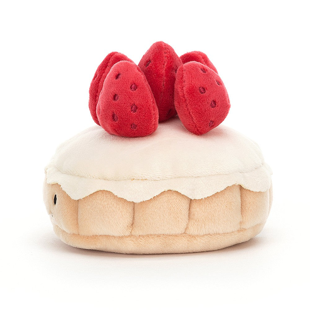 Jellycat Pretty Patisserie Tarte Aux Fraises - H7cm