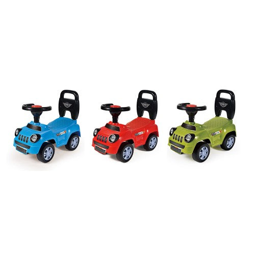 Lucky Baby Ride-On Push Car - Roadmaster (Assorted Designs)