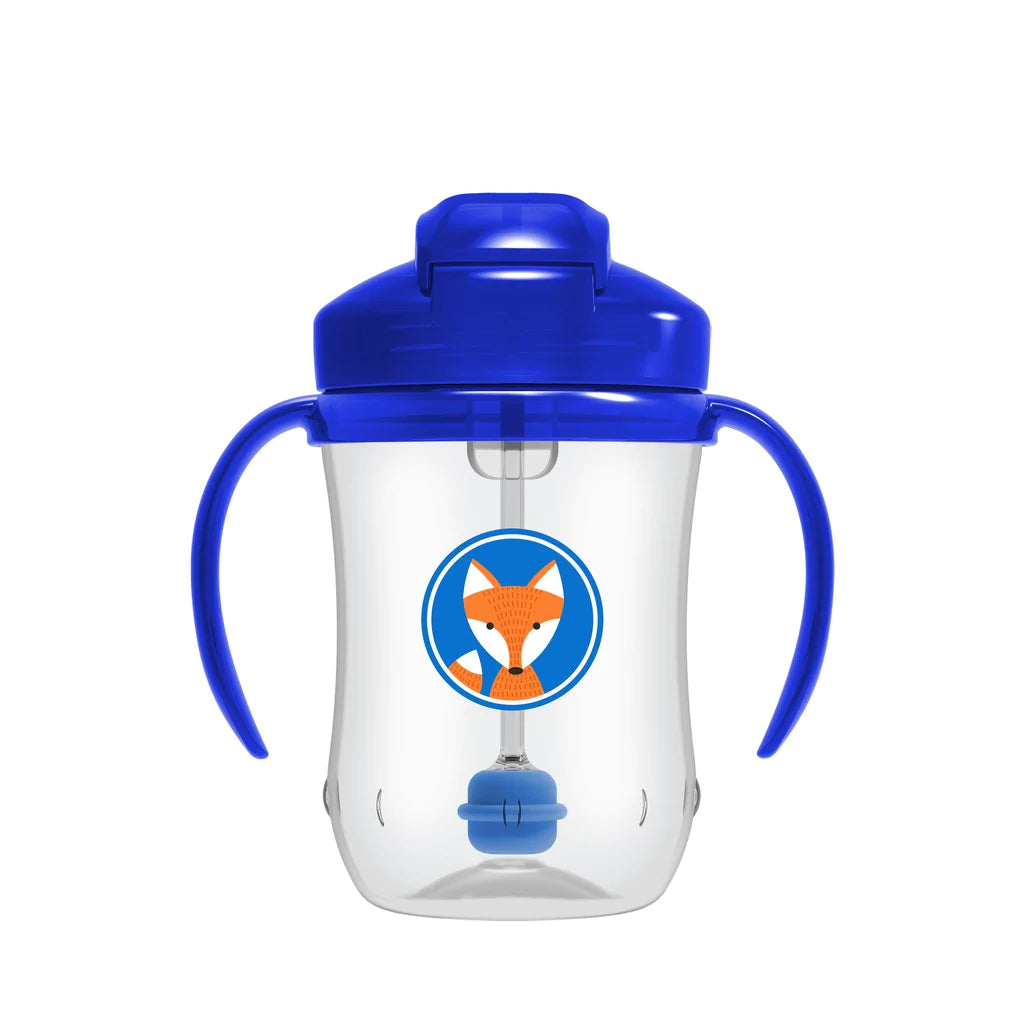 Dr. Brown’s 270ml Baby’s First Straw Cup w Handles (6m+) Assorted Designs
