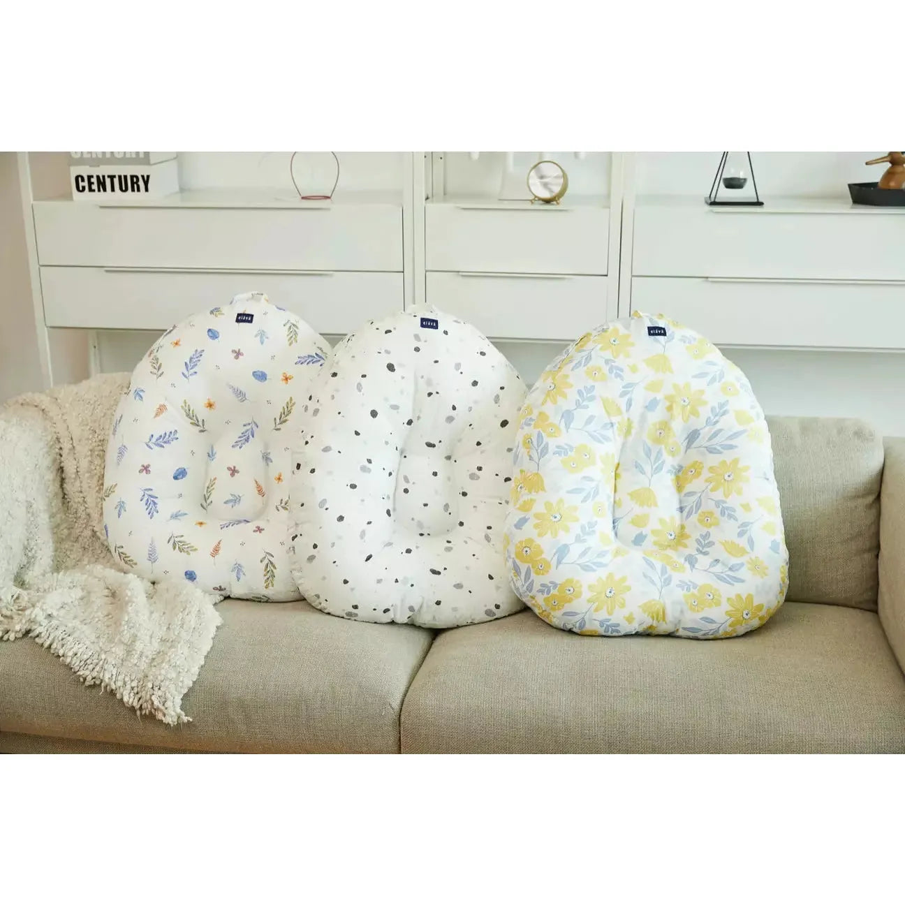 Elava Baby Reflux Prevention Cushion & Cover Set