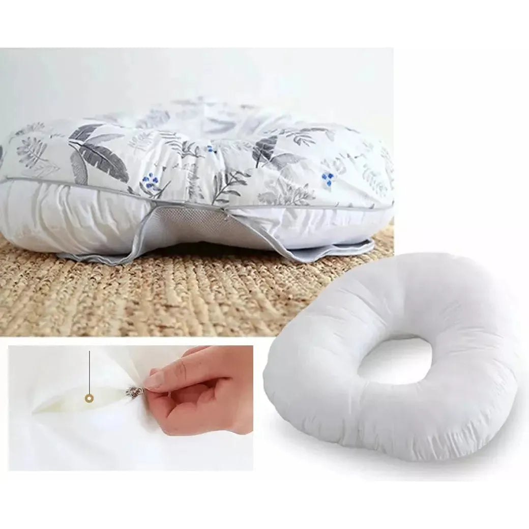 Elava Baby Reflux Prevention Cushion & Mesh Cushion Cover Set