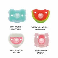 Richell Silicone Pacifier 3m+