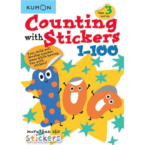 Kumon Counting with Stickers 1-100 | Little Baby.