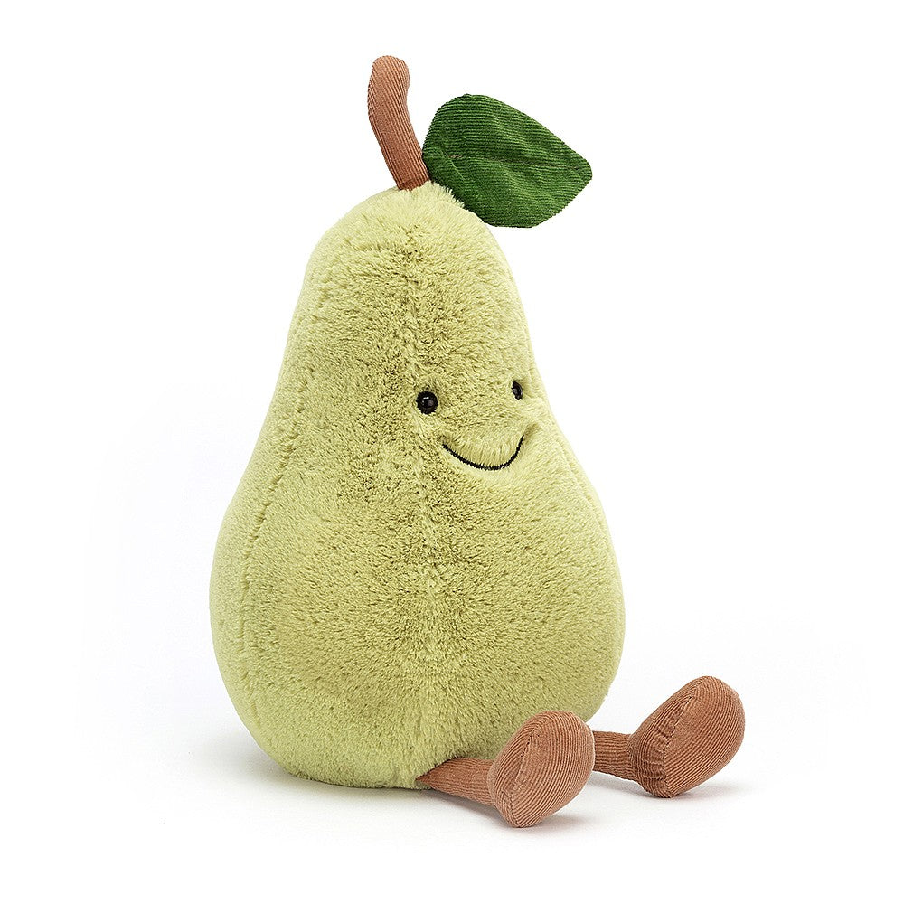 JellyCat Amuseable Pear - Large H28cm | Little Baby.