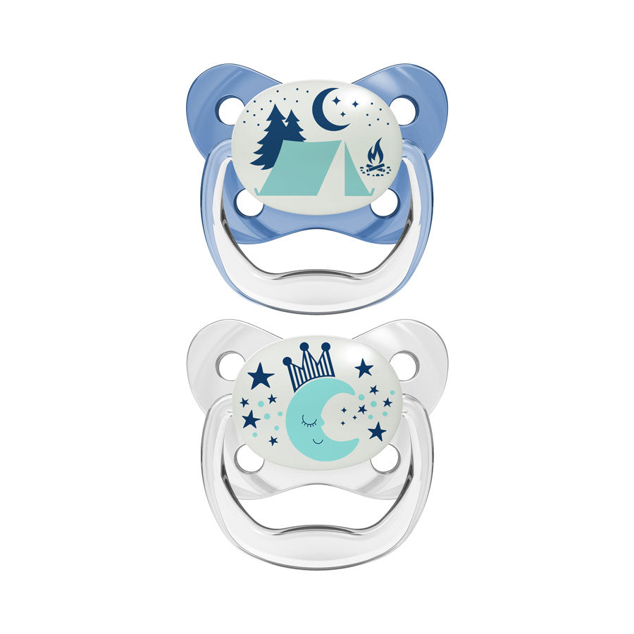 Dr. Brown’s PreVent Pacifiers Twin Pack (Assorted Designs)