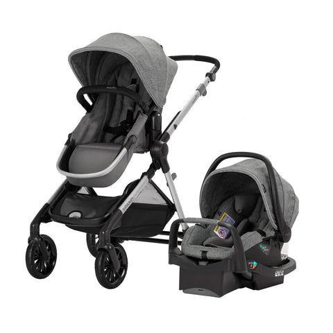 Evenflo Pivot Xpand Modular Travel System w/ SafeMax Infant Car Seat