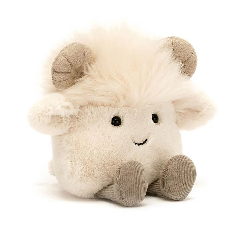 Jellycat Amuseabean Ram H10CM