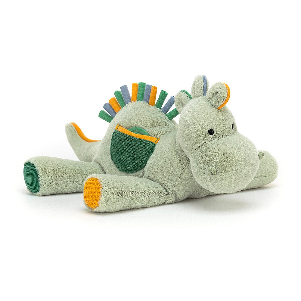 JellyCat Peek-a-Boo Dino Activity Toy - H20cm