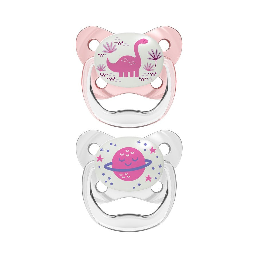 Dr. Brown’s PreVent Pacifiers Twin Pack (Assorted Designs)