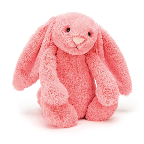 JellyCat Bashful Coral Bunny - Medium H31cm | Little Baby.