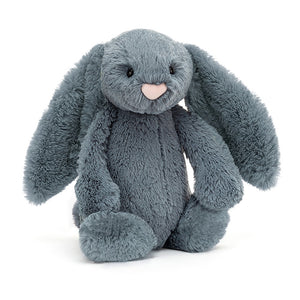 JellyCat Bashful Dusky Blue Bunny - Medium H31cm | Little Baby.