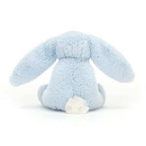 JellyCat Bashful Blue Bunny Wooden Ring Toy | Little Baby.