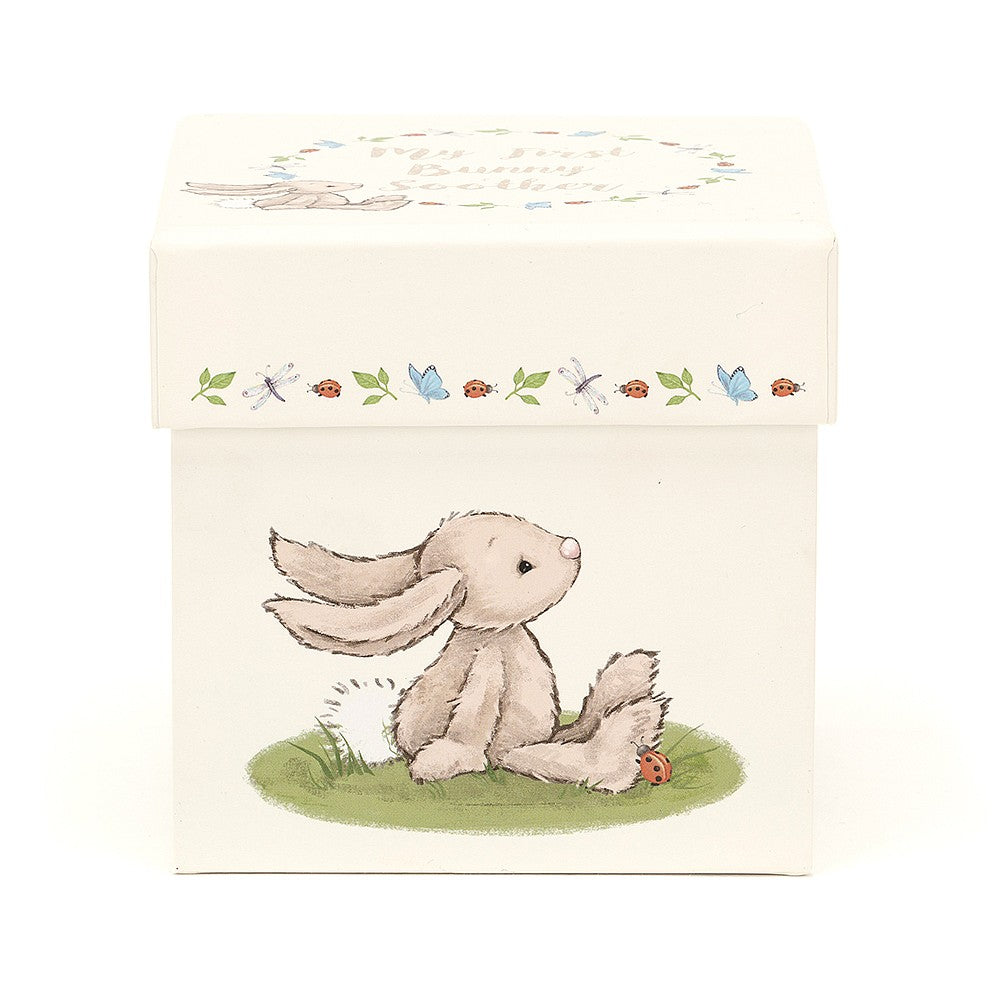 JellyCat My First Beige Bunny Soother - H34cm | Little Baby.