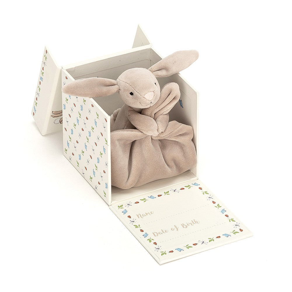 JellyCat My First Beige Bunny Soother - H34cm | Little Baby.