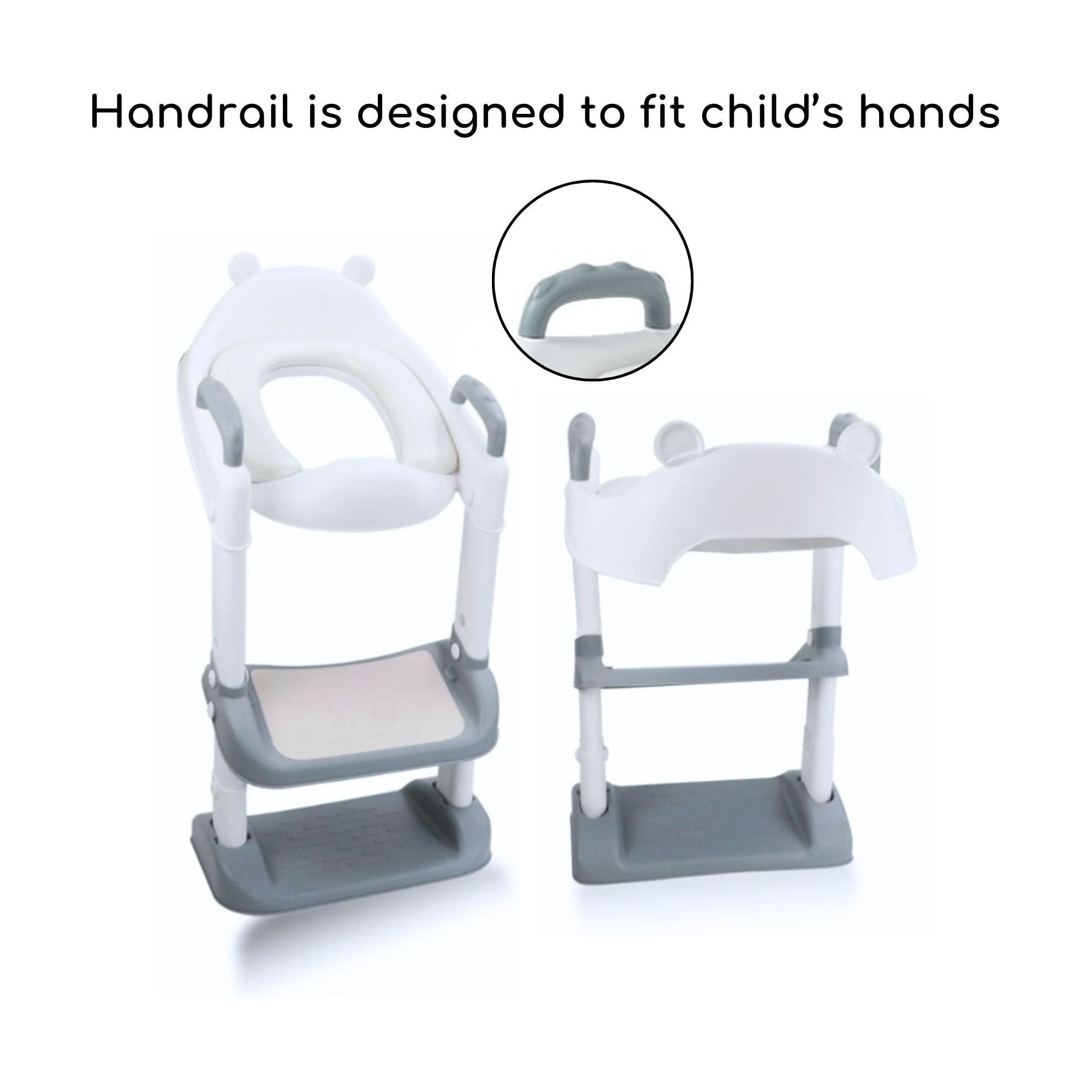 Bonbijou Training Potty Seat With Foldable Step Ladder
