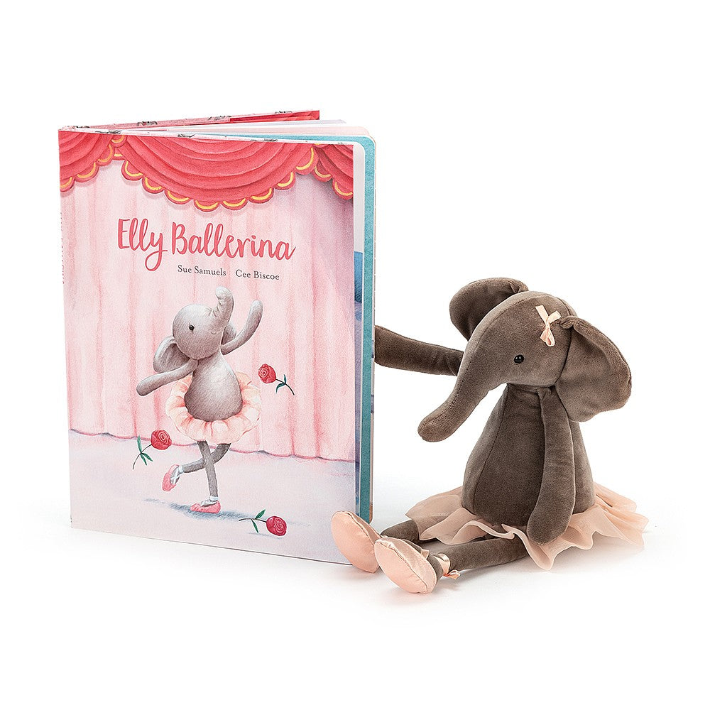 JellyCat Elly Ballerina Book | Little Baby.